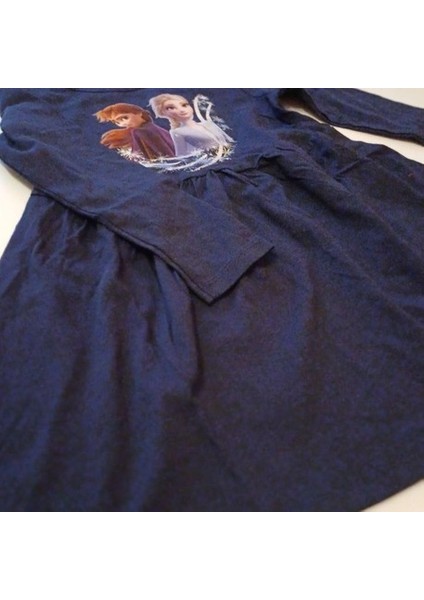 Elsa Elbise Lacivert Tülsüz