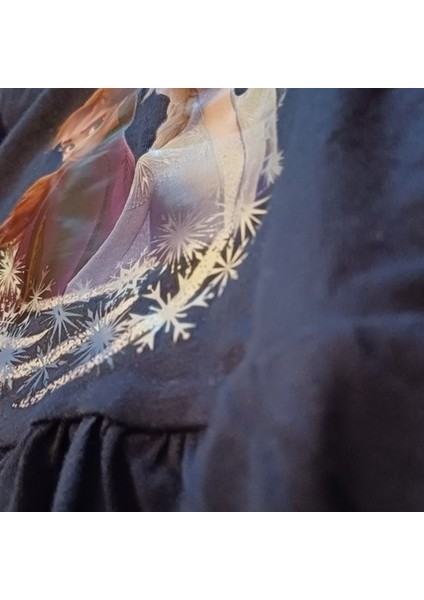 Elsa Elbise Lacivert Tülsüz fırsatları