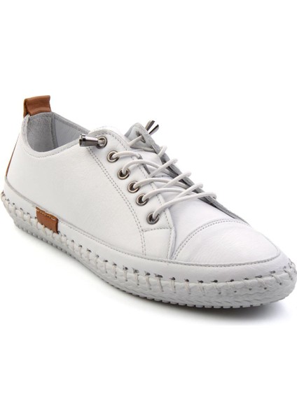 Beyaz Leather Kadın Sneaker K01465065403 fiyatları