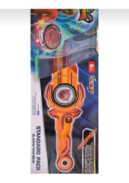 Oyuncak Nado Kılıç Beyblade Infinity Alevli Savaş Ayısı Oyuncak Işıklı Nado