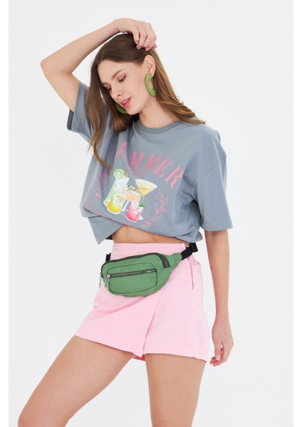 Summer Babe Baskılı %100 Tasarım Kadın Tişört fiyatları