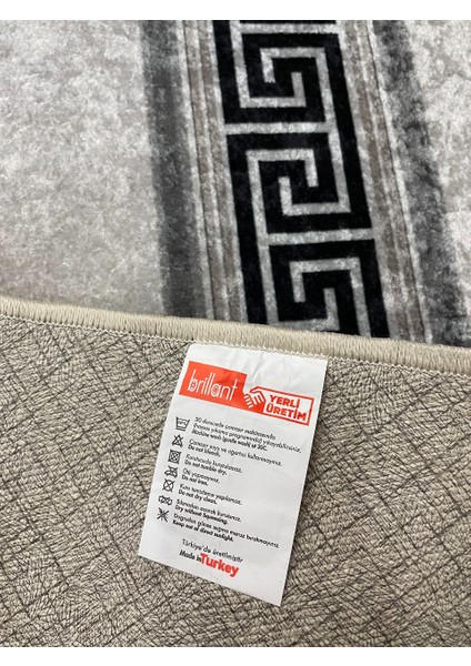 Lorin Şönil Görünüm Lateks Kaymaz Taban Leke Tutmaz Saçaklı Modern Halı fırsatları