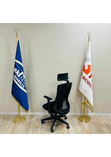 Arya Casella Fileli Krom Ayaklı Oynar Kollu Ofis Koltuğu Fırat Ofis
