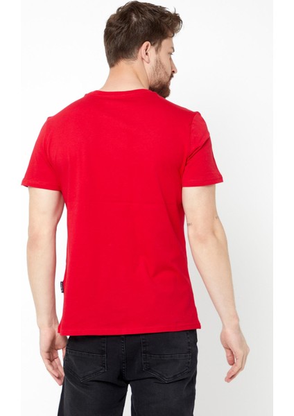 Erkek Çok Renkli T- Shirt Regular Fit Rahat Kesim Bisiklet Yaka Basic Tişört indirimleri