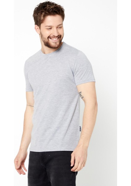 Erkek Çok Renkli T- Shirt Regular Fit Rahat Kesim Bisiklet Yaka Basic Tişört modelleri