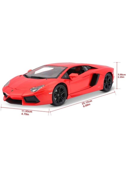 Lamborghini Aventador LP700-4 Model Araba: 1:18 Ölçekte Hız ve Zarafet Bir Arada! modelleri