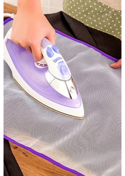 1 Adet Yüksek Sıcaklığa Dayanıklı Ütüleme Filesi ve Kullanışlı Kancalar - Güvenli Ev Kullanımı Için Koruyucu Havalandırmalı File Tasarımı, Giysilerde Yanık Izlerini Önler, Isıya Dayanıklı Ütüleme Matı fırsatları