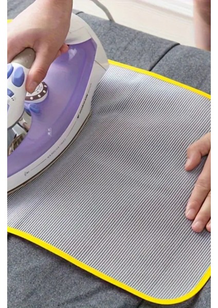 1 Adet Yüksek Sıcaklığa Dayanıklı Ütüleme Filesi ve Kullanışlı Kancalar - Güvenli Ev Kullanımı Için Koruyucu Havalandırmalı File Tasarımı, Giysilerde Yanık Izlerini Önler, Isıya Dayanıklı Ütüleme Matı indirimleri