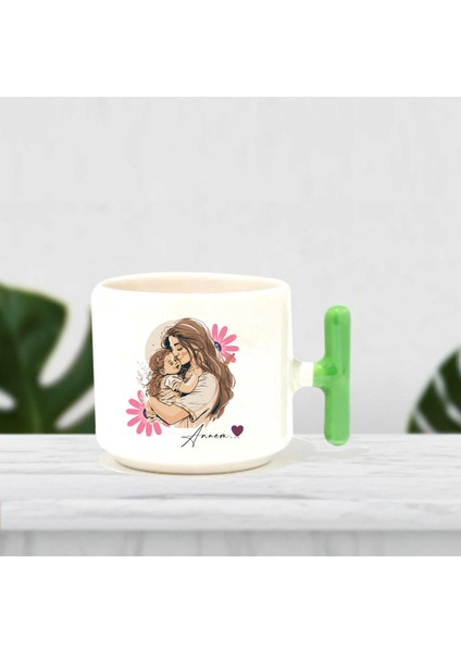 Annem Baskılı Yazı Kupa