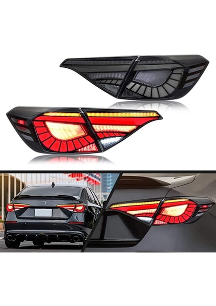 Honda Civic 2022+ Fe1 Dragon LED Stop Smoke