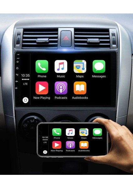 Toyota Corolla 2006-2013 Android 12 Multimedya Carplay 2/32GB 9 Inç Hd IPS Ekran Park Kameralı fırsatları