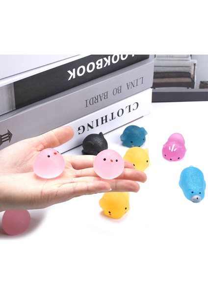 1 Adet Köpek Stili Yeni Süngerimsi Sıkılabilir Mochi Fidget Oyuncaklar Sevimli Hayvanlar Yumuşak Şirin Eğlenceli Duyusal Altın Toz Renkli Mini Sıkma Oyuncaklar Çocuklar Için (Yurt Dışından)