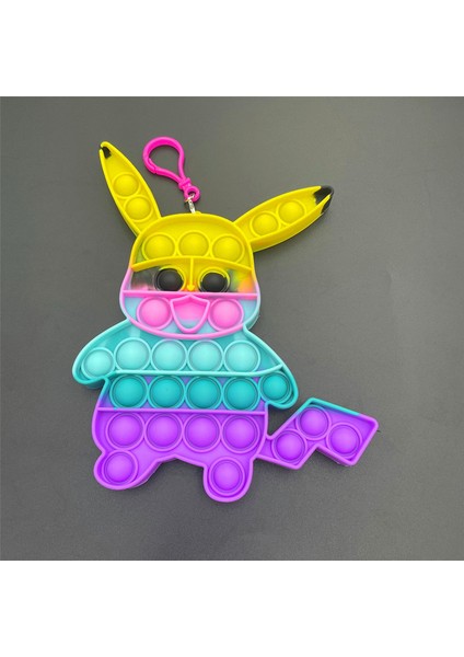 Ldsr-Popıt-Wdzsdr-13 Stili Pokemon Spider-Man Pop It Fidget Oyuncakları 20.5cm Gökkuşağı Masaüstü Charizard Pikachu Bulbasaur Squirtle Fidget Otizmi Hafifletir Popit Oyuncak (Yurt Dışından)