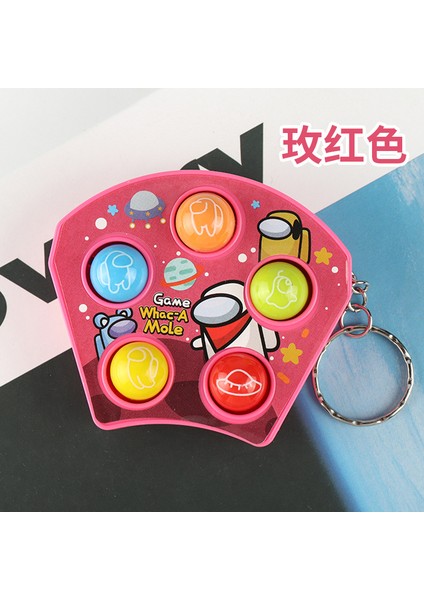 YJ630-MH-BDL Stili Parmak Oyuncağı Pop It Anime Kawaii Noel Ağacı Kolye Parmak Balon Patlatma Silikon Halloween Anahtarlık Düğüm Oyuncak Hediye (Yurt Dışından)