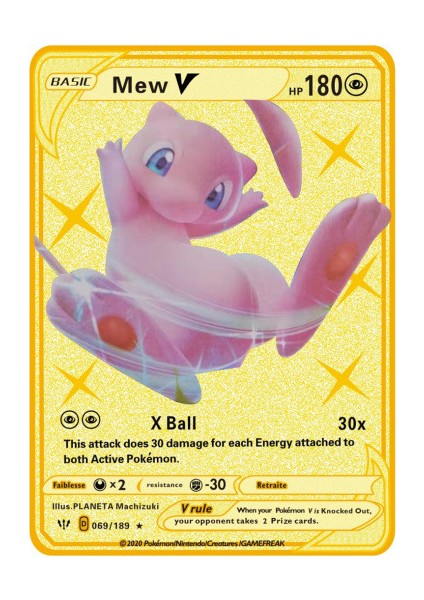 No.33 Tarzı Yeni Pokemon Kartları Metal Kendin Yap Kartı Pikachu Charizard Altın Sınırlı Sayıda Sürüm Çocuk Hediye Oyun Koleksiyon Kartları Ingilizce Türkçe (Yurt Dışından)