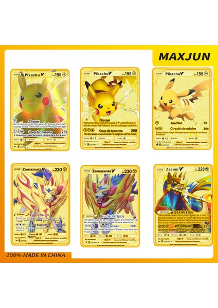 25. Kağıt Kartı1 Stili Yeni Pokemon Kartları Metal Kendin Yap Kartı Pikachu Charizard Altın Sınırlı Sayıda Sürüm Çocuk Hediye Oyun Koleksiyon Kartları Ingilizce Türkçe (Yurt Dışından) fırsatları