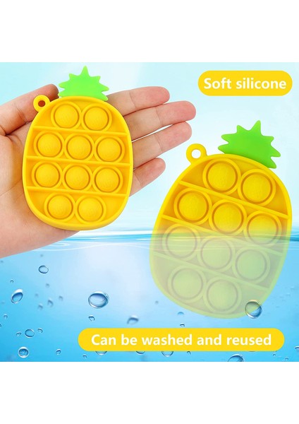 Çilek 01 Tarzı Yeni Itme Anahtarlığı Sallanan Kolye Oyuncaklar Basit Dimple Ananas Tek Boynuzlu Mmpl Işıklandırıcı Figet stress Oyun Çocuklar Son Oyun (Yurt Dışından) modelleri