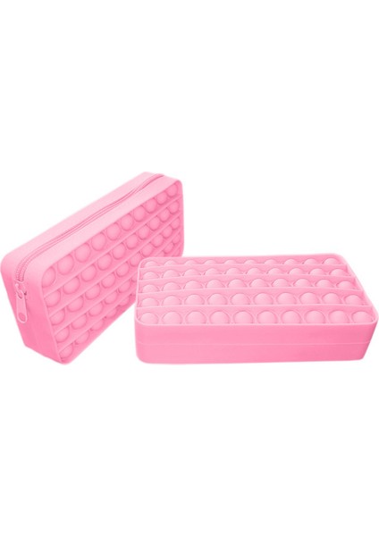 F19X4X9.5CM Stili Çocuklar Için 2ın1 Büyük Popete Kalem Kutusu Çanta Patlayan Fidget Oyuncaklar Basın Balonu Sıkma Oyuncak Seti Pop Hesap Makinesi Figet Oyuncak Çocuk (Yurt Dışından)