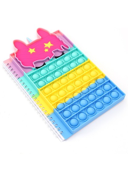 No.14 Tarzı Not Defterleri Pop It Itme Kabarcıkları Pikachu Defter Çizgi Minnie Unicorn Defter A5 Pokmon Silikon El Kitabı Öğrenci Yazma Kitabı (Yurt Dışından) indirimleri