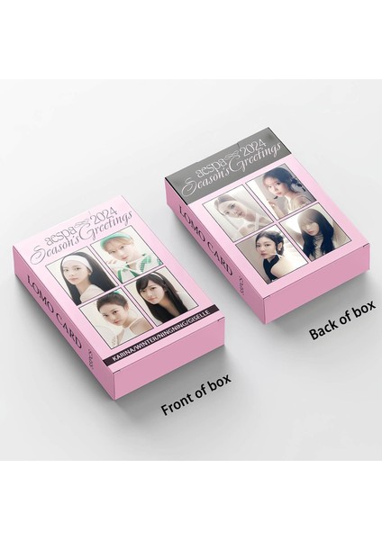 Aespa 55PCS 2024 Sezonun Selamları Fotokard-Kpop, Kar (Yurt Dışından) fiyatları