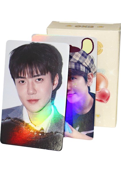 Exo Fotokoları K-Pop Exo Lazer Fotokoları 50 Adet Alb (Yurt Dışından)