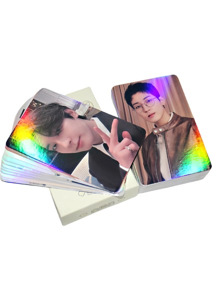 Onyedi Photocards Holo Etkisi 50 Adet Onyedi Lomo Kar (Yurt Dışından) modelleri