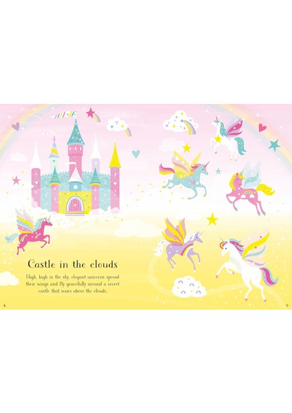 Little Sticker Dolly Dressing Unicorns - Fiona Watt