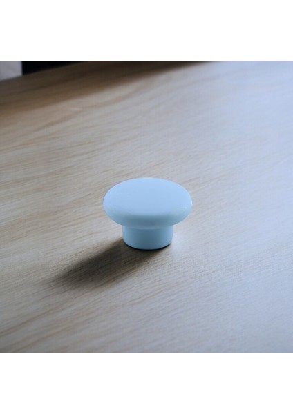Mantar Kulp Düğme 1 Adet Çekmece Mutfak Mobilya Dolabı Dolap Kulpu Kulbu Plastik Kulp Mavi fiyatları