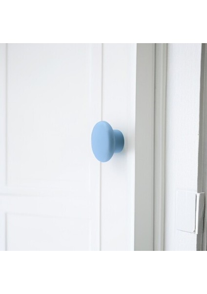 Mantar Kulp Düğme 1 Adet Çekmece Mutfak Mobilya Dolabı Dolap Kulpu Kulbu Plastik Kulp Mavi modelleri