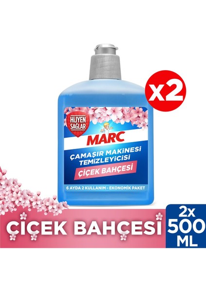 Çamaşır Mak. Temizleyici Limon Ferahlığı 500ML + Çamaşır Mak. Temizleyicisi 500ml