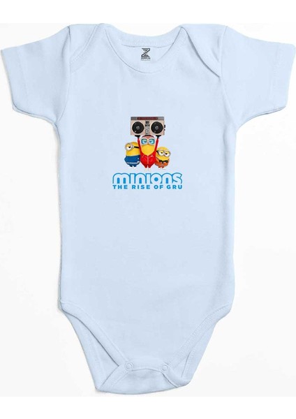 Minions The Rise Of Gru Mavi Renk Bebek Body Zıbın