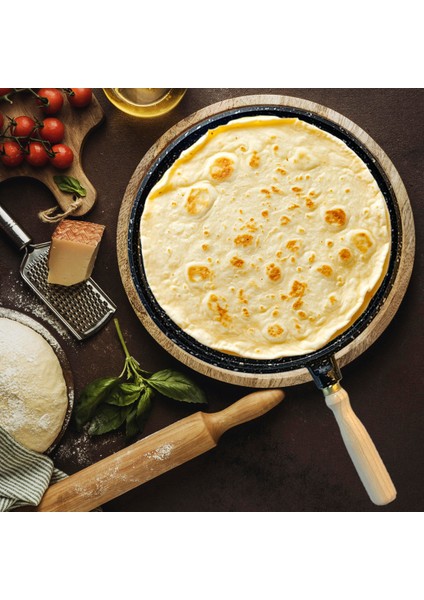 Olivin Döküm Granit Pizza Gözleme Tavası