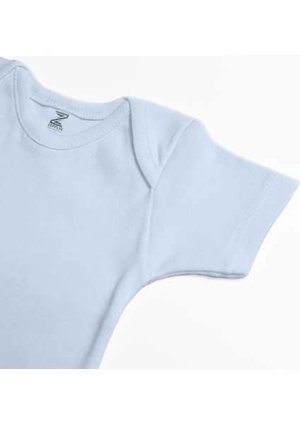 Bugati 3b Logo Mavi Renk Bebek Body Zıbın
