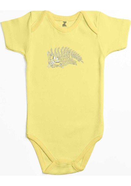 The Last Of Us Ellie Tattoo Sarı Renk Bebek Body Zıbın