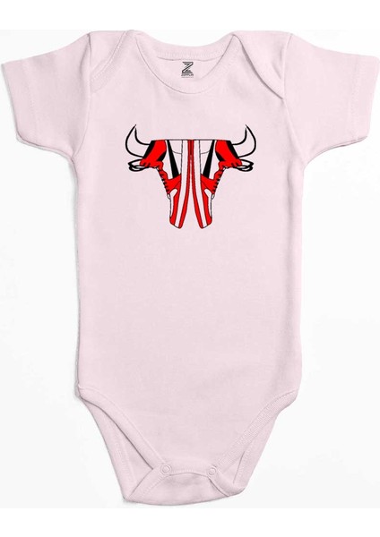 Chicago B. Shoes Pembe Renk Bebek Body Zıbın