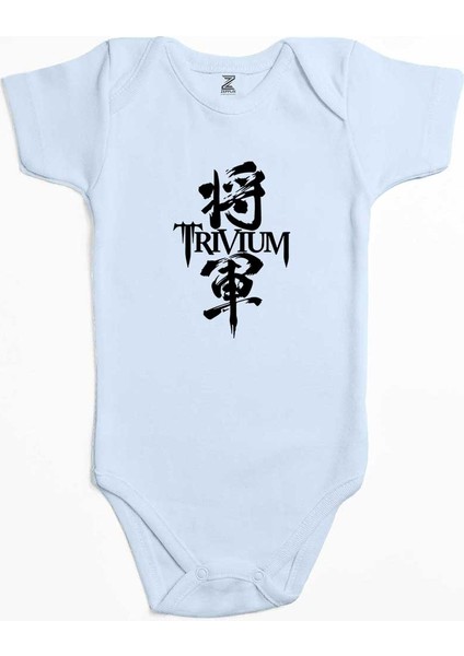 Trivium Shogun Mavi Renk Bebek Body Zıbın