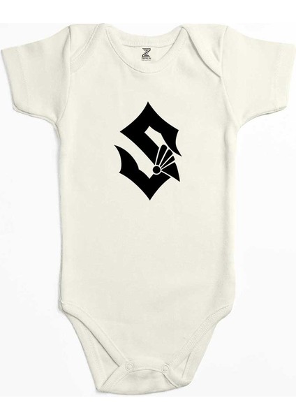 Sabaton Classic Ekru Renk Bebek Body Zıbın