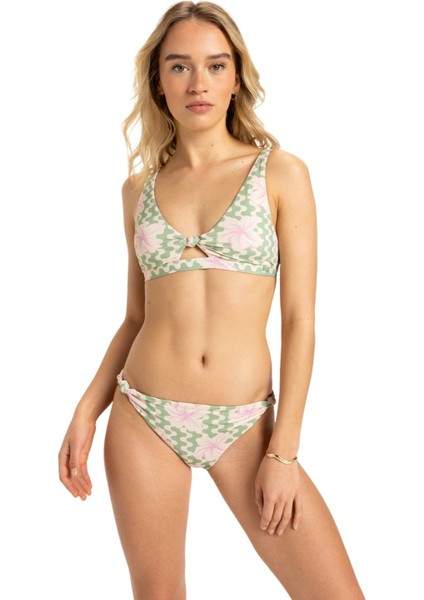 Hibiscus Daze Elongated Tri Kadın Bikini Üst