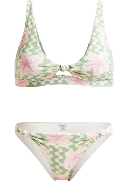 Hibiscus Daze Elongated Tri Kadın Bikini Üst fiyatları