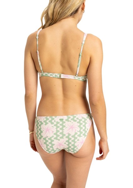 Hibiscus Daze Elongated Tri Kadın Bikini Üst fırsatları