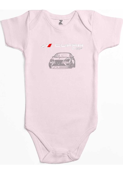 Seat Leon Cupra ER007 Pembe Renk Bebek Body Zıbın