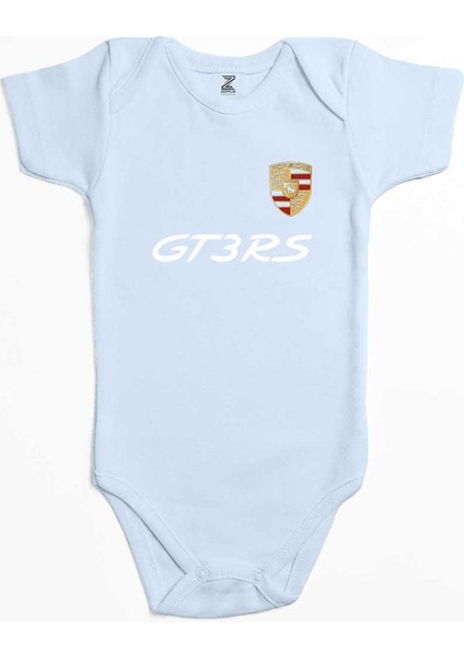 Porsche GT3RS Mavi Renk Bebek Body Zıbın