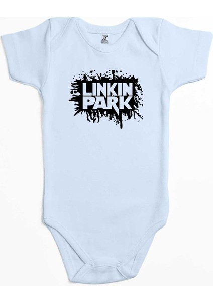 Linkin Park Underground Mavi Renk Bebek Body Zıbın