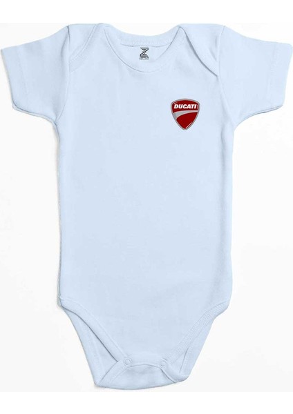 Ducati Multistrada Logo Mavi Renk Bebek Body Zıbın