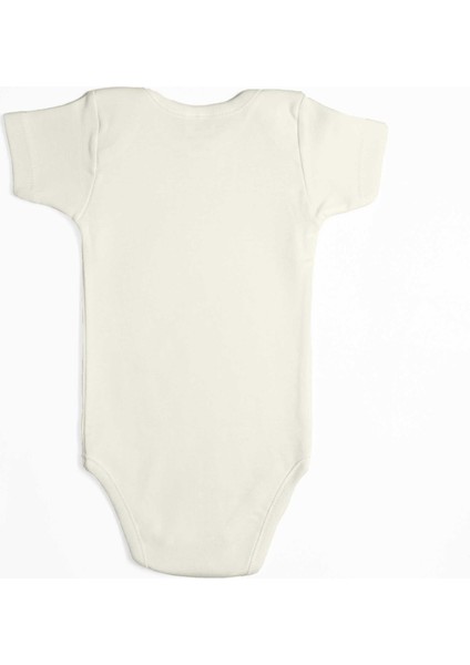 Anathema Born Ekru Renk Bebek Body Zıbın