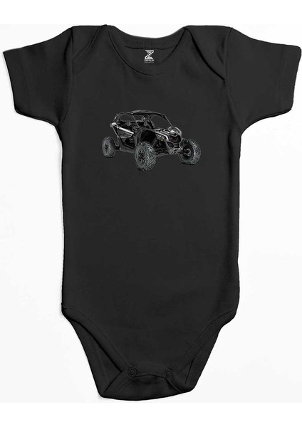 Can Am Off Road Siyah Renk Bebek Body Zıbın