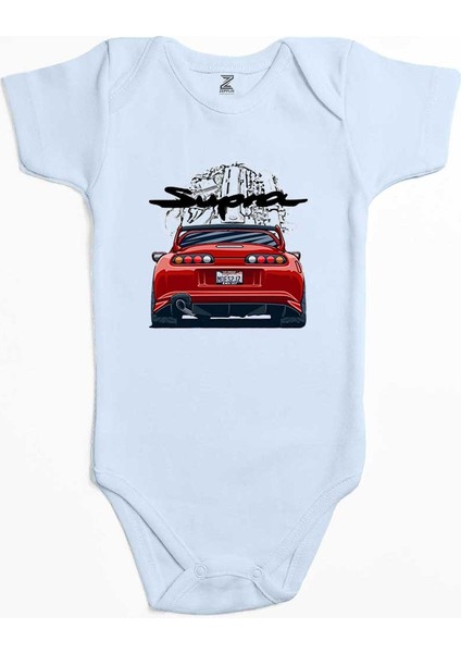 Toyota Supra 2jz Mavi Renk Bebek Body Zıbın