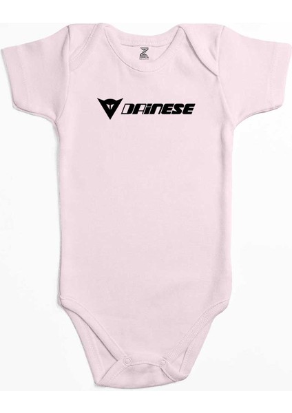 Dainese Logo Pembe Renk Bebek Body Zıbın