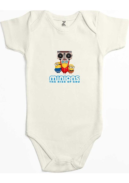 Minions The Rise Of Gru Ekru Renk Bebek Body Zıbın