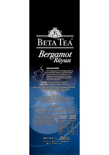 Bergamot Rüyası (500Gr)